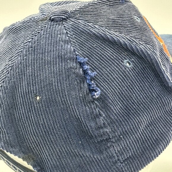 Vintage Chicago Bears Starter Hat Snapback Cap Corduroy Pro Classic Distressed - Picture 6 of 11